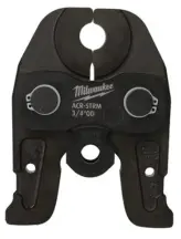 Пресс-кліщі змінні кільцеві для опресовування труб MILWAUKEE Sanha Streamline J18-ACR3/4''