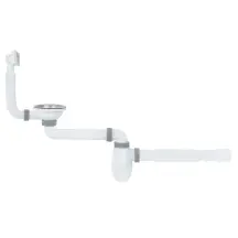 Сифон для кухонної мийки ITAL K1015 зміщений, 1/2"х40