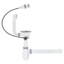 Сифон для кухонної мийки ITAL K1013SA, 1/2"х40 мм