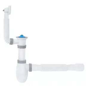 Сифон для кухонної мийки ITAL К1011, 1 1/2"х40 №1