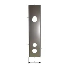 Нож сменный для фрез MILWAUKEE, K4 50,0х12,0мм (10шт) №2