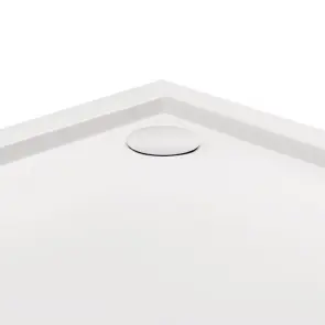 Душовий піддон Qtap Robin 301112 100x100x12 см + сифон №2