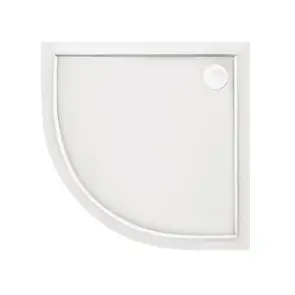 Душовий піддон Qtap Robin 301112 100x100x12 см + сифон №3