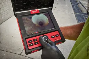 Монітор для каналізаційної інспекційної камери акумуляторний MILWAUKEE, M18 SIM-0 №7