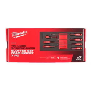 Ложемент з викрутками MILWAUKEE з тригранною рукояткою, SL (7шт) (45х175,8х417мм) для візків №3
