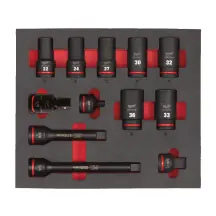 Ложемент с удлиненными головками ShW 3/4'' SKT MILWAUKEE, (12шт) (45х536х417мм) для тележек