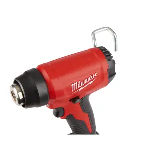 Термоповітродувка акумуляторна MILWAUKEE, M18 BHG-502C (зарядний пристрій M12-18 FC, 2 акумулятори М18 В5 5Аг, аксесуари, кейс) №4