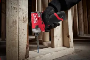 Шуруповерт ударний гідравлічний акумуляторний безщітковий 1/4'' HEX MILWAUKEE, M12 FQID-0, 50Нм (каркас, кліпса для ременя, карт №8
