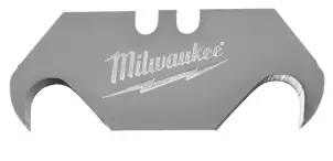Лезвия сменные трапециевидные MILWAUKEE, с крюками (50шт) пластиковый футляр №1