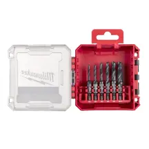 Набір мітчиків-свердел HSS-G MILWAUKEE, (M3/M4/M5/M6/M8/M10) (6шт) пластиковий кейс