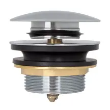 Донний клапан ITAL HF1056, автомат, Ø70мм, 1 1/2", латунь, хром
