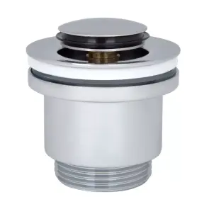 Донний клапан ITAL HF1082, автомат, Ø63мм, 1 1/4", латунь, хром №1