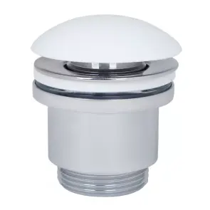 Донный клапан ITAL HF1083-C1, автомат, с керамической крышкой, Ø63мм, 1 1/4", латунь, хром №1