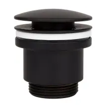 Донный клапан ITAL HF1083-BPM, автомат, Ø63мм, 1 1/4", латунь, черный