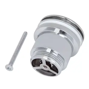Донний клапан ITAL HF1083, автомат, Ø63мм, 1 1/4", латунь, хром №2