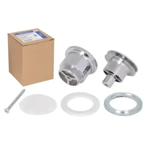 Донний клапан ITAL HF1083, автомат, Ø63мм, 1 1/4", латунь, хром №3