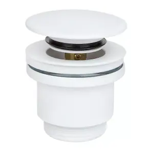 Донный клапан ITAL HF1083-WPM, автомат, Ø63 мм, 1 1/4", латунь, белый №1