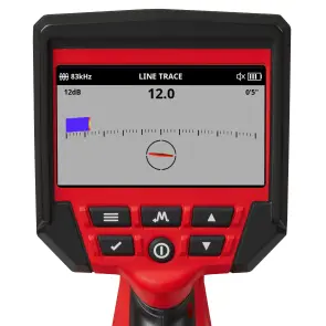 Локатор аккумуляторный MILWAUKEE, M12 PL-201C (зарядное устройство С12 С, 1 аккумулятор М12 В2 2Ач, кейс) №7