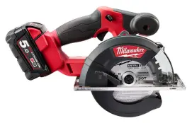 Пила дисковая ручная аккумуляторная по металлу MILWAUKEE, M18 FMCS-502X, диаметр 150мм (зарядное устройство М12-18 FC. 2 аккумулятора М1