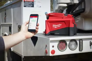 Насос гідравлічний акумуляторний MILWAUKEE, M18 HUP700-121 (зарядний.пристрій M12-18 FC, 1 акумумулятор М18 FB12 12Аг) №5