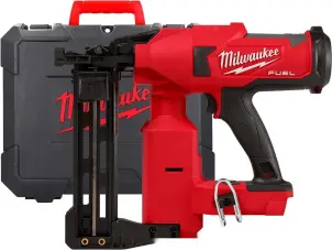 Степлер скобозабивний акумуляторний безщітковий MILWAUKEE, M18 FFUS-0C, скоба 38-51мм (каркас,кейс) №11