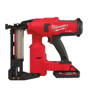 Степлер скобозабивний акумуляторний безщітковий MILWAUKEE, M18 FFUS-302C, 38-51мм (зарядний пристрій M12-18 FC, 2 акумулятори М1 №6