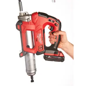 Змащувальний пістолет акумуляторний MILWAUKEE HEAVY DUTY M18 GG-201C (акум 2Аг, зарядн пристрій, кейс) №8