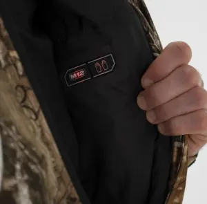 Куртка з підігрівом MILWAUKEE, M12 HJCAMO6-201(XXL), камуфляжна (розмір XXL) (+зар.пр., 1 акум.Х 2Аг) №5