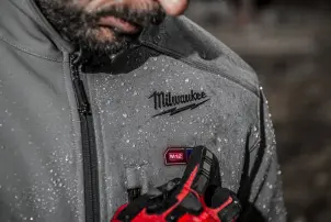 Куртка з підігрівом MILWAUKEE, M12 HJGREY5-201(M), сіра (розмір M) (+зар.пр., 1 акум.Х 2Аг) №10