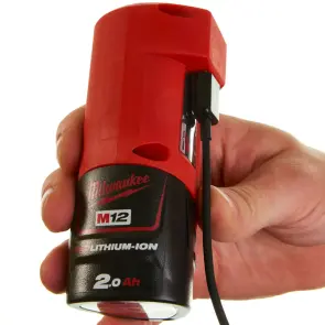 Адаптер-зарядний пристрій для акумуляторів MILWAUKEE, М12 USB (для одягу з підігрівом) №4
