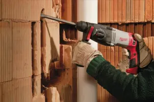 Перфоратор SDS-PLUS MILWAUKEE, PH 28 X (3 режими) (бічна рукоять, обмежувач глибини, кейс) №11