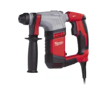 Перфоратор SDS-PLUS MILWAUKEE, PLH 20, 620Вт, 2Дж (2 режими) (бічна рукоять, обмежувач глибини, кейс)