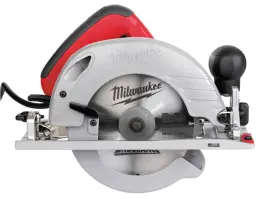 Пила ручная дисковая циркулярная MILWAUKEE, CS 55, 1200Вт, диаметр 165мм (ключ, диск, пылеотвод, параллельный упор, картонная упаковка