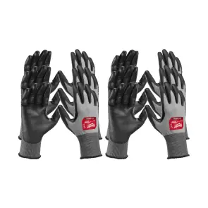 Рукавиці робочі Hi-Dex MILWAUKEE, з опором порізам 3/С рівня, розмір 10/XL, (12 пар) №1