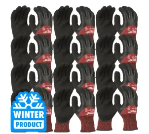 Рукавиці робочі зимові MILWAUKEE, з опором порізам 3/С рівня, розмір 11/XXL, (72 пары) №1