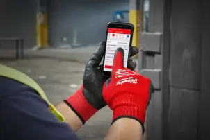 Рукавиці робочі MILWAUKEE, з опором порізам 3/C рівня, розмір 7/S, (144 пари) №4