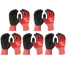 Рукавиці робочі MILWAUKEE Gen 2, з опором порізам 3/C рівня, розмір 9/L, (12 пар) в магазині TVOE