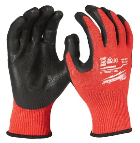 Рукавиці робочі MILWAUKEE Gen 2, з опором порізам 3/C рівня, розмір 9/L, (12 пар) №2
