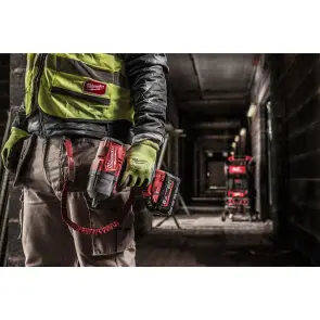 Перчатки рабочие сигнальные Hi-Vis MILWAUKEE, с сопротивлением порезам 5/E уровня, размер 9/L №2