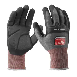 Рукавиці антивібраційні AVS MILWAUKEE, з опором порізам 4/D рівня, 10/XL №1
