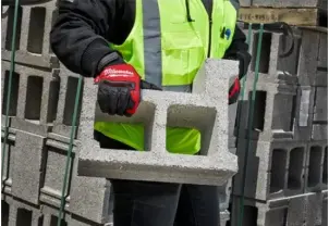 Перчатки рабочие зимние Demolition MILWAUKEE, размер 9/L №3