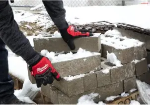 Перчатки рабочие зимние Demolition MILWAUKEE, размер 9/L №5