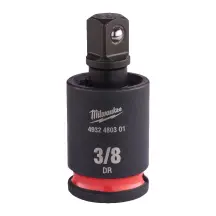 Перехідник ударний шарнірний для головок ShW 3/8'' MILWAUKEE