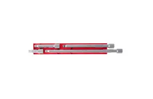 Набір подовжувач хромованих для головок 1/2'' MILWAUKEE, (4шт) №1