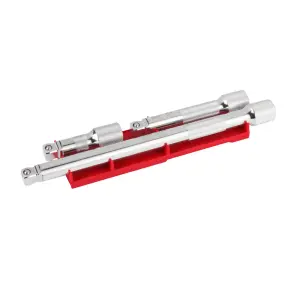 Набір подовжувачів хромованих Wobble для головок 1/2'' MILWAUKEE, (3шт) №2