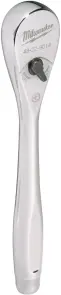 Трещотка хромированная для головок 1/4'' MILWAUKEE, 152мм №1