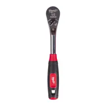 Тріскачка хромована для головок 1/2'' MILWAUKEE, з комфортним руків'ям