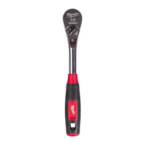 Тріскачка хромована для головок 1/2'' MILWAUKEE, з комфортним руків'ям №1