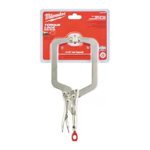 Затискач-струбцина тип С Torque Lock MILWAUKEE, 88х114мм (шарнірні губки), 230мм №2