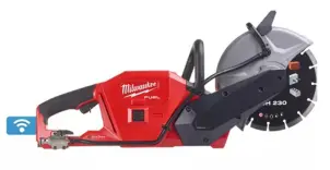 Машина відрізна акумуляторна безщіткова MILWAUKEE, M18 FCOS230-121, діаметр 230мм (зарядний пристрій М12-18 FC, 1 акумулятор М18 №2